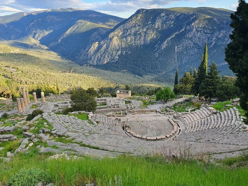 Ancient ruins of Delphi