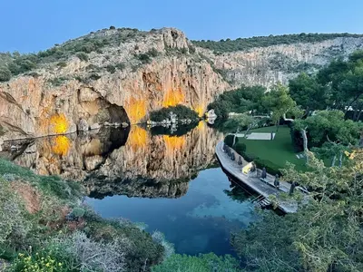 Lake Vouliagmeni Oasis