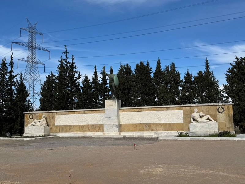 Monument at Thermopylae